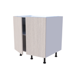 Meuble bas évier 2 portes 80x85cm, rangement cuisine sur mesure fabrication française