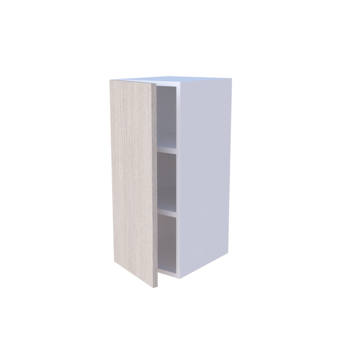 Meuble haut de cuisine 1 porte 30x70cm, rangement vaisselle sur mesure