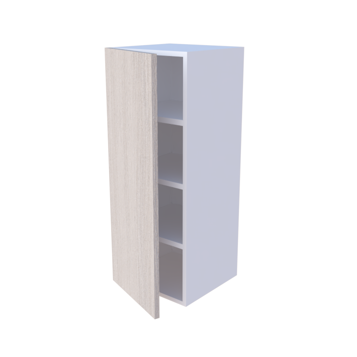 Meuble haut cuisine 1 porte 35x90cm, rangement vaisselle sur mesure fabrication française