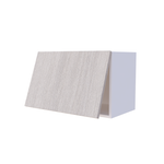 Meuble haut cuisine abattant 1 porte 60x40cm, rangement accessible sur mesure