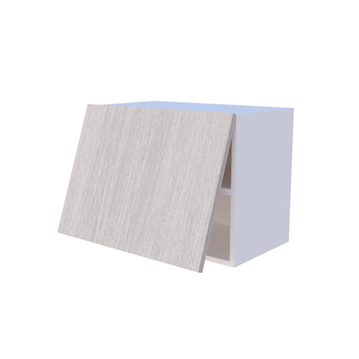 Meuble haut cuisine abattant 1 porte 60x45cm, rangement pratique fabrication française