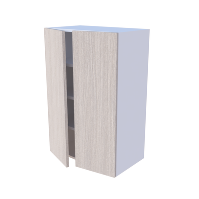 Meuble haut cuisine 2 portes 60x90cm, rangement vaisselle sur mesure