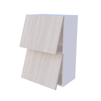 Meuble haut cuisine abattant 2 portes 60x90cm, rangement sur mesure fabrication française