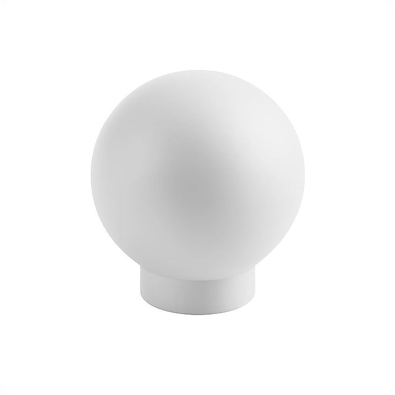Poignée bouton 25mm métal blanc mat pour meuble de cuisine sur mesure