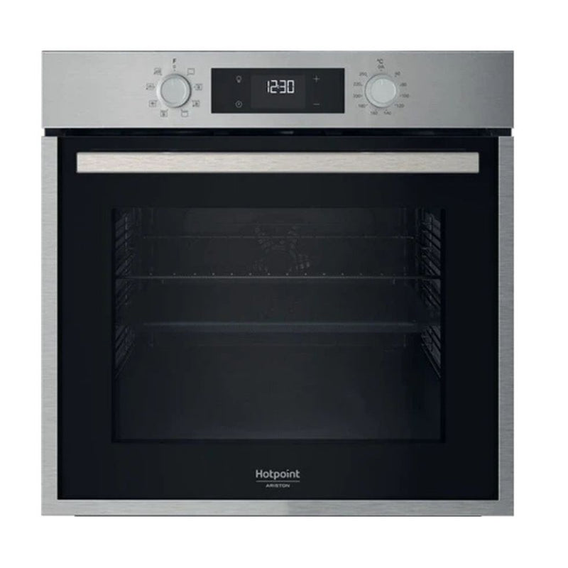 Four encastrable Hotpoint 71L inox multifonction catalyse, classe A+, cuisine équipée