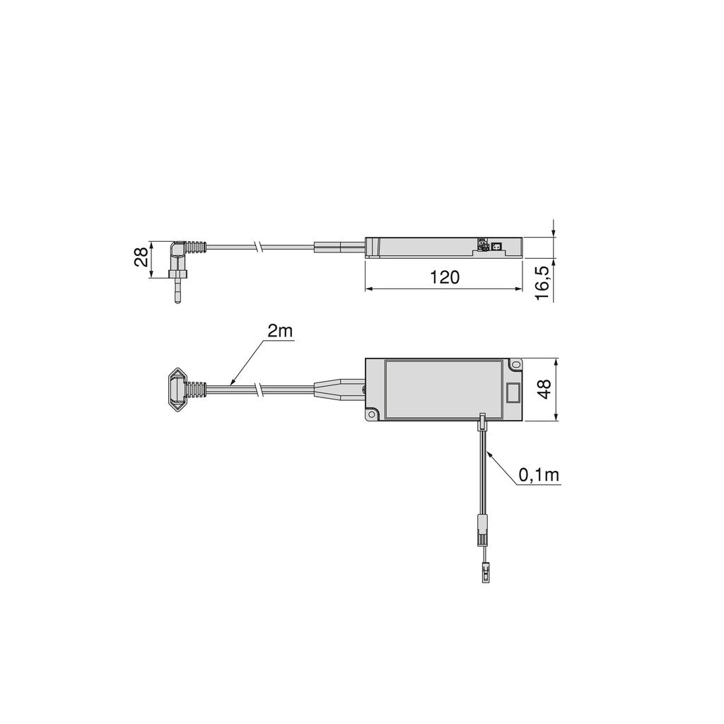 Alimentation Compacte pour Éclairage LED Smart 24V DC 15W