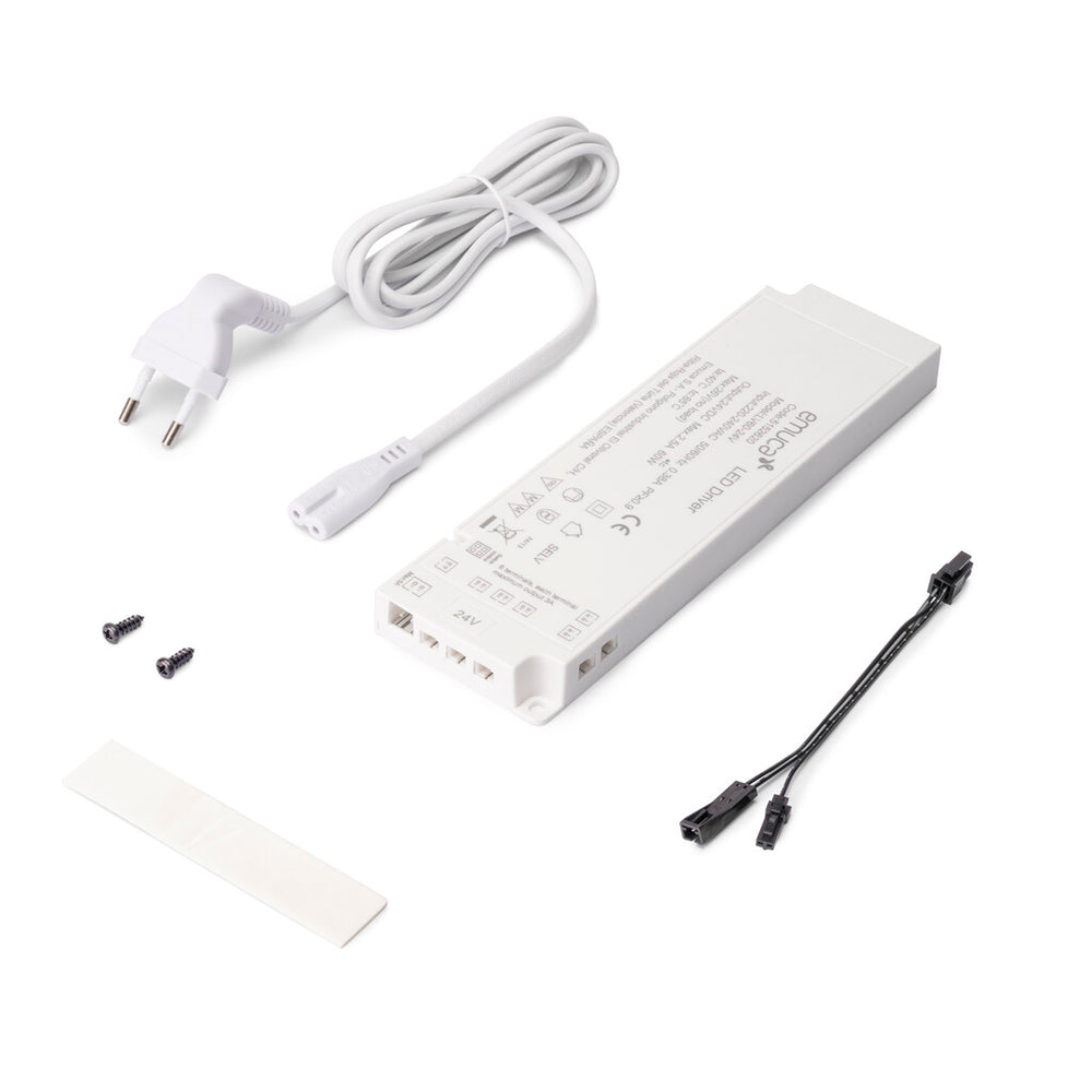 Alimentation compacte LED Smart 24V DC 60W pour éclairage basse tension cuisine