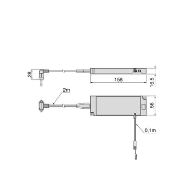Alimentation Compacte pour Éclairage LED Smart 24V DC 30W