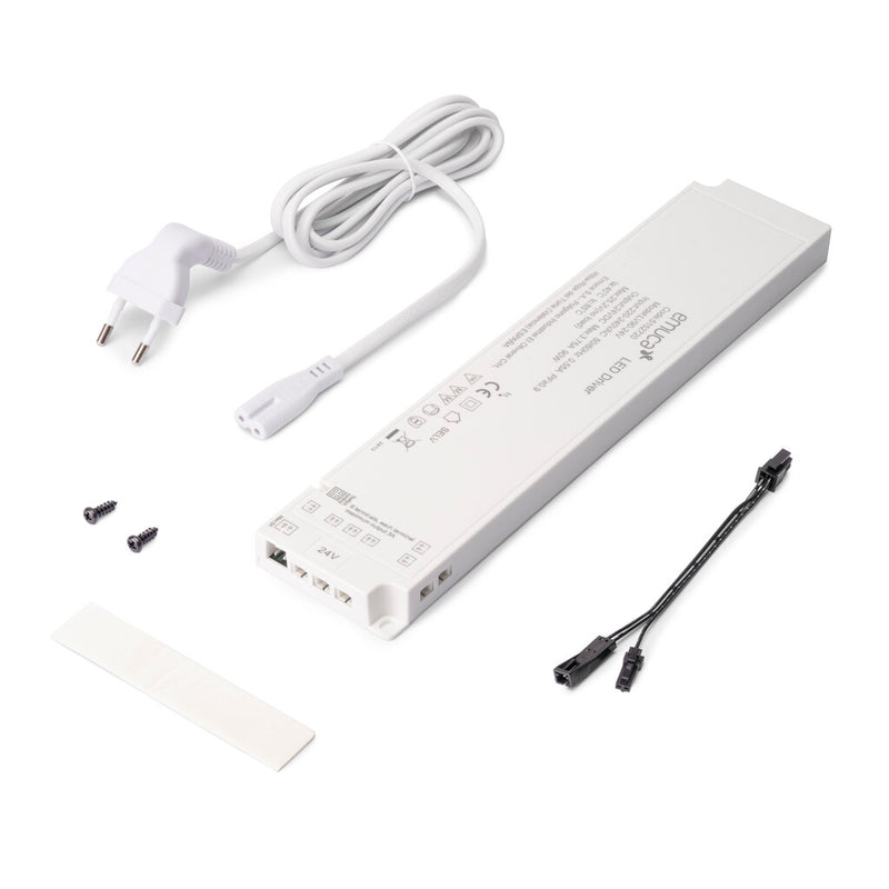 Alimentation compacte LED Smart 24V DC 90W pour éclairage basse tension cuisine sur mesure