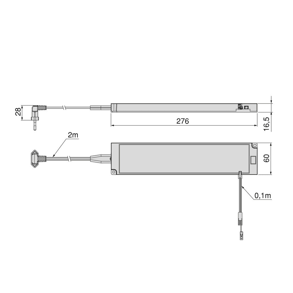 Alimentation Compacte pour Éclairage LED Smart 24V DC 90W