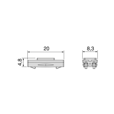 Connecteur I pour le Raccordement du Luminaire LED