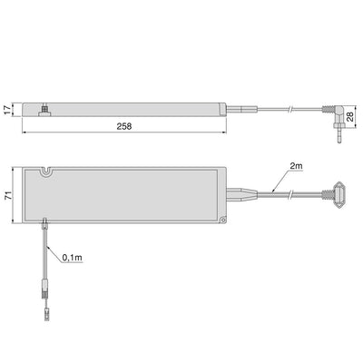 Alimentation Compacte pour Éclairage LED Smart 24V DC 150W