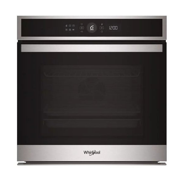 Four encastrable Whirlpool 73L pyrolyse hydrolyse vapeur intégrée, multifonction inox