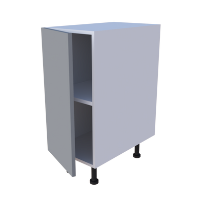 Meuble bas de rangement 1 porte - larg. 35 cm - Haut. 85cm (pieds inclus)