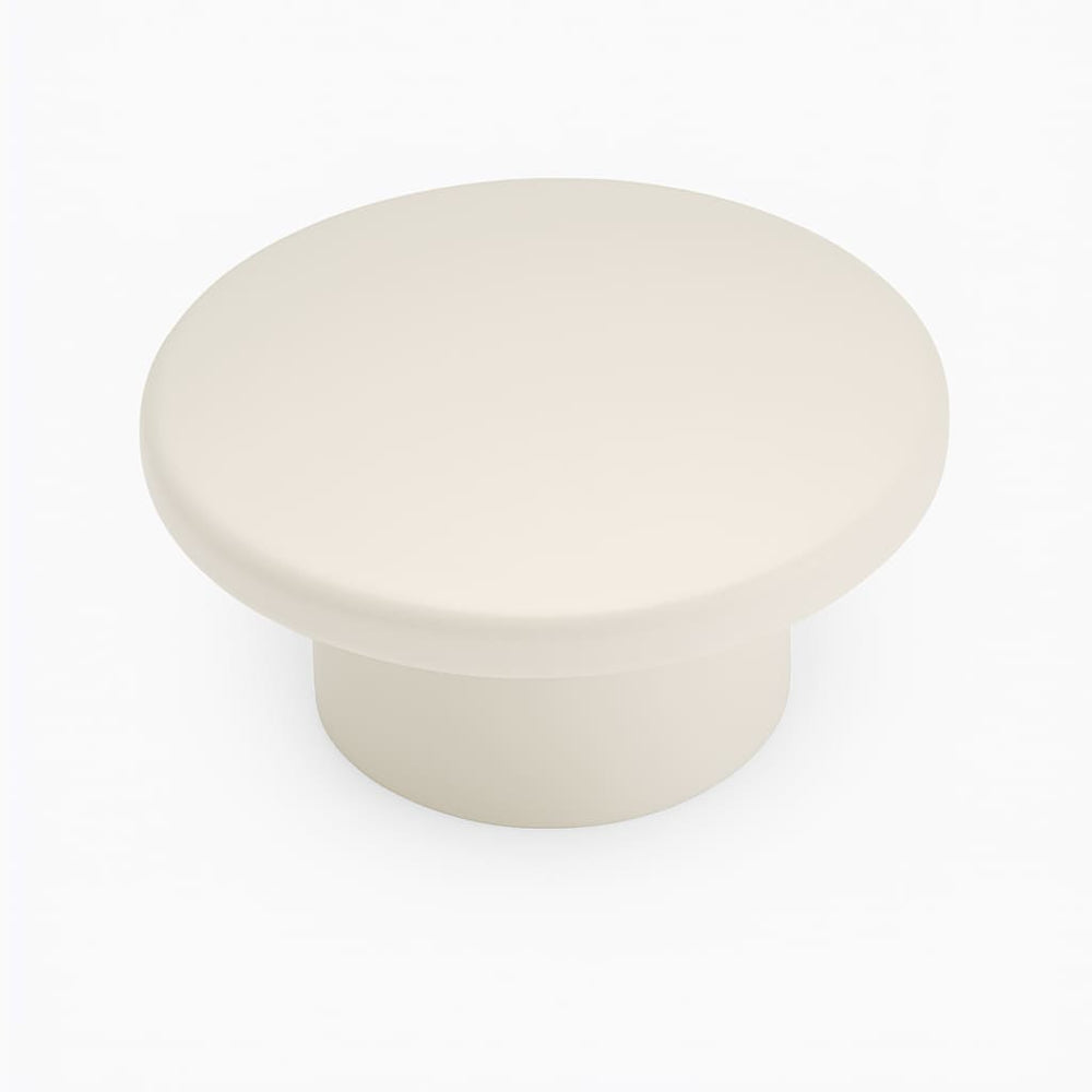 Poignée bouton 50mm métal gris clair pour meuble de cuisine sur mesure