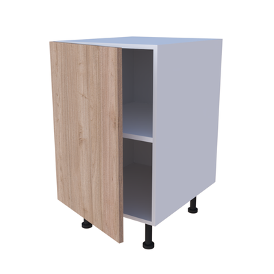Meuble bas de rangement 1 porte - larg. 50 cm - Haut. 85cm (pieds inclus)