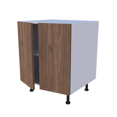 Meuble bas de rangement 2 portes - larg. 70 cm - Haut. 85cm (pieds inclus)