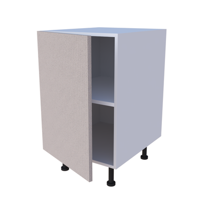 Meuble bas de rangement 1 porte - larg. 50 cm - Haut. 85cm (pieds inclus)