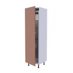 Colonne réfrigérateur 1 porte - Larg. 60cm - Haut. 215cm (pieds inclus)