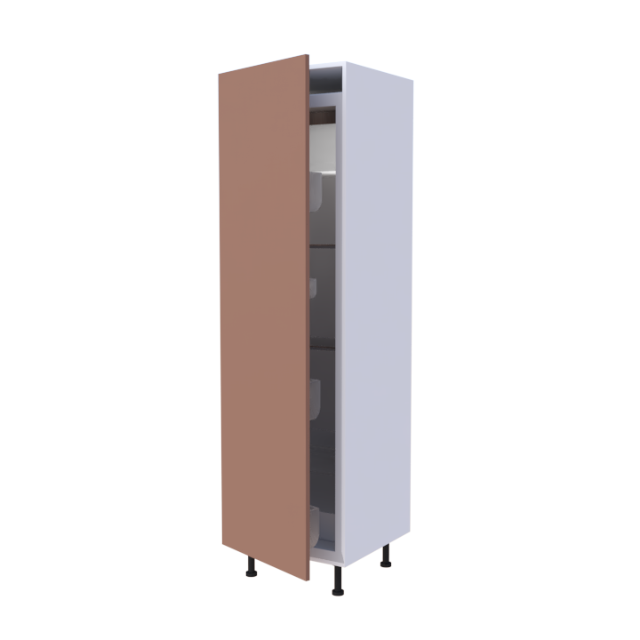 Colonne réfrigérateur 1 porte - Larg. 60cm - Haut. 215cm (pieds inclus)