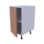 Meuble bas de rangement 1 porte - larg 40cm - Haut. 85cm (pieds inclus)