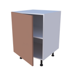 Meuble bas de rangement 1 porte - larg. 60 cm - Haut. 85cm (pieds inclus)