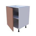Meuble bas evier 1 porte - larg. 60cm - Haut. 85cm (pieds inclus)