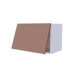 Meuble haut abattant 1 porte - Larg. 60cm - Haut. 40cm