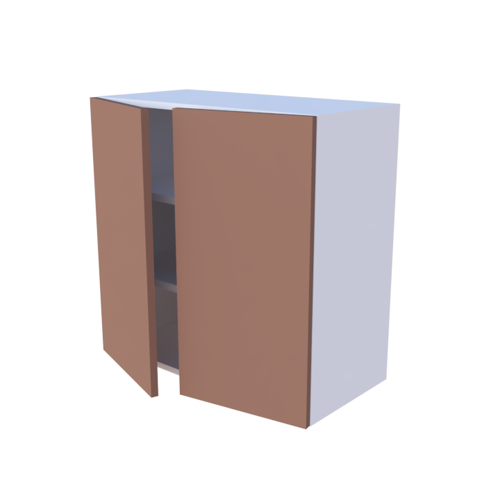 Meuble haut 2 portes - Larg. 70cm - Haut. 70cm