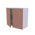 Meuble haut 2 portes - Larg. 80cm - Haut. 70cm