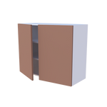 Meuble haut 2 portes - Larg. 90cm - Haut. 70cm