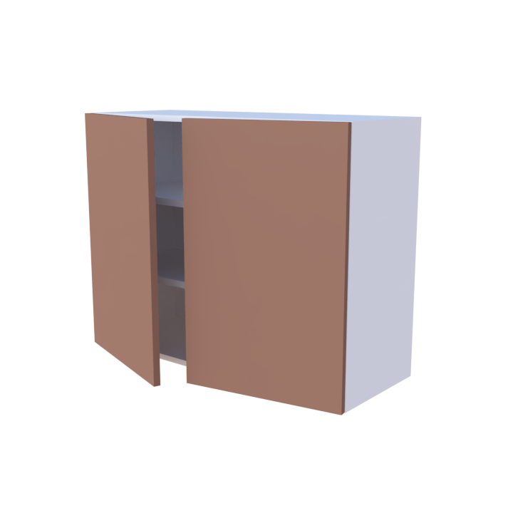 Meuble haut 2 portes - Larg. 90cm - Haut. 70cm