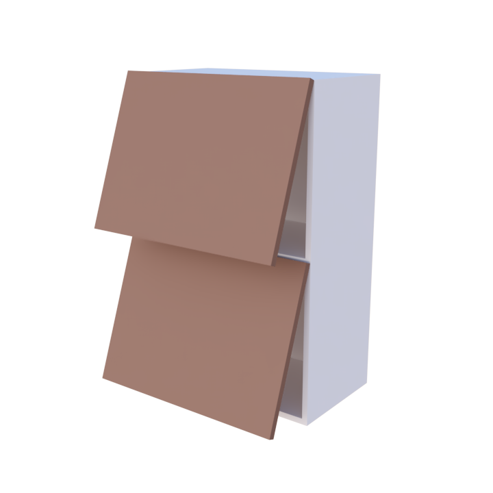 Meuble haut abattant 2 portes - Larg. 60cm - Haut. 90cm