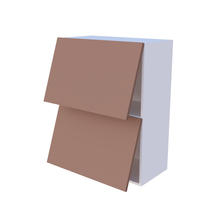 Meuble haut abattant 2 portes - Larg. 70cm - Haut. 90cm