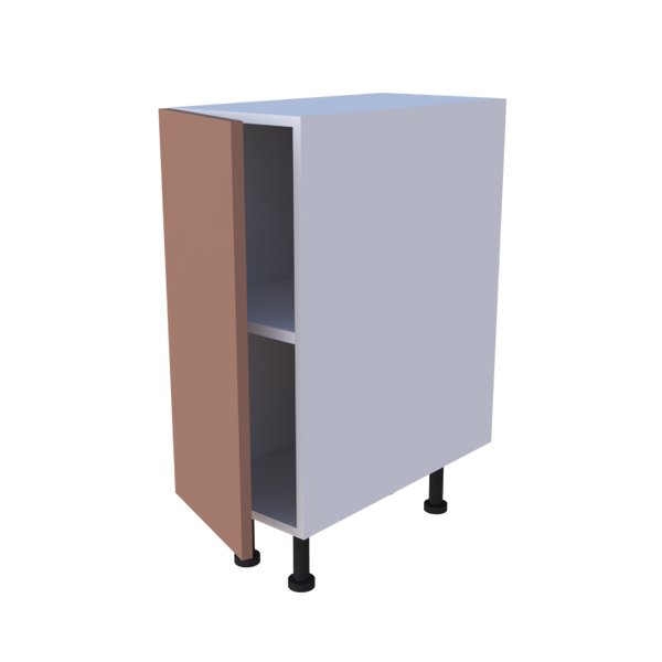 Meuble bas de rangement 1 porte - larg. 30 cm - Haut. 85cm (pieds inclus)