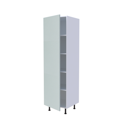 Colonne 1 porte étagères intérieures - Larg. 60cm - Haut. 215cm (pieds inclus)