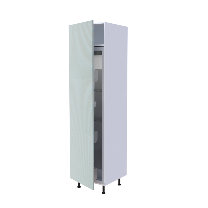 Colonne réfrigérateur 1 porte - Larg. 60cm - Haut. 235cm (pieds inclus)