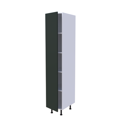 Colonne 1 porte étagères intérieures - Larg. 40cm - Haut. 215cm (pieds inclus)