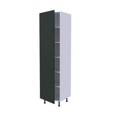 Colonne 1 porte étagères intérieures - Larg. 60cm - Haut. 235cm (pieds inclus)