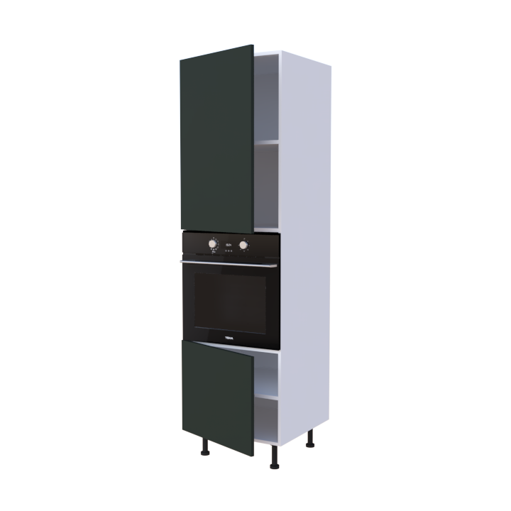 Colonne Four + 2 portes - Larg. 60cm - Haut. 215cm (pieds inclus)