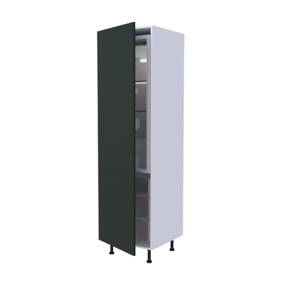 Colonne réfrigérateur 2 portes - Larg. 60cm - Haut. 215cm (pieds inclus)