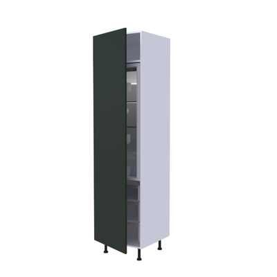 Colonne réfrigérateur 2 portes - Larg. 60cm - Haut. 235cm (pieds inclus)
