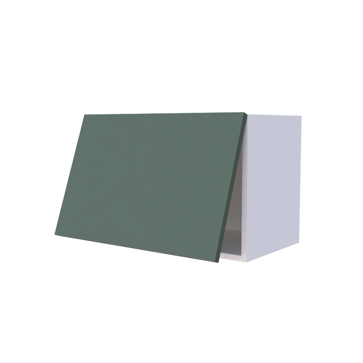 Meuble haut abattant 1 porte - Larg. 60cm - Haut. 40cm