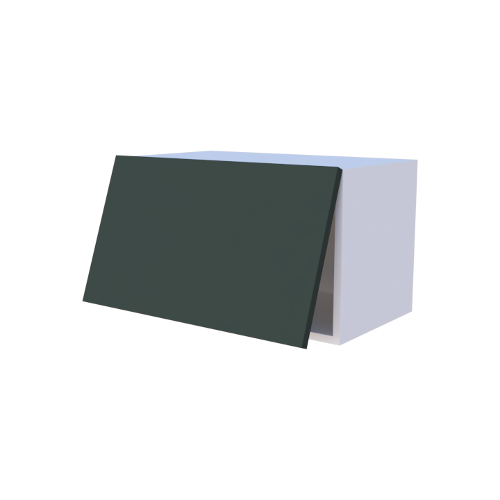 Meuble haut abattant 1 porte - Larg. 60cm - Haut. 35cm