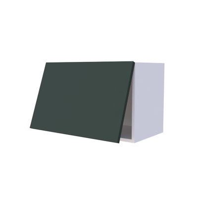 Meuble haut abattant 1 porte - Larg. 60cm - Haut. 40cm