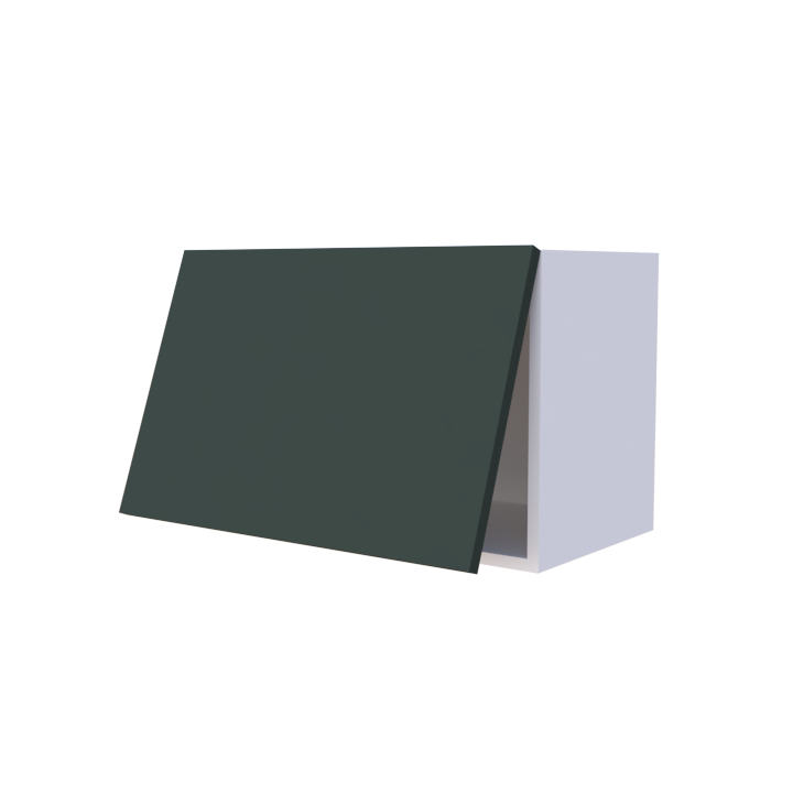 Meuble haut abattant 1 porte - Larg. 60cm - Haut. 40cm