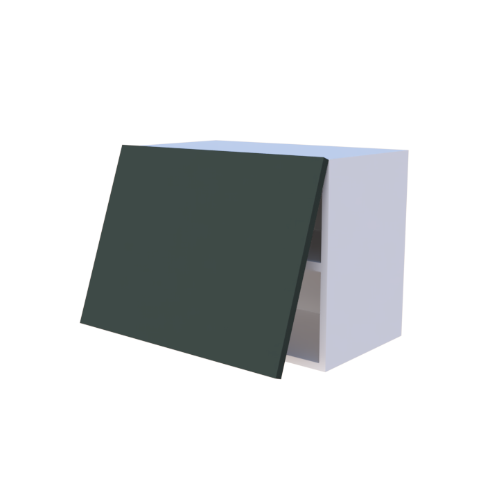 Meuble haut abattant 1 porte - Larg. 60cm - Haut. 45cm