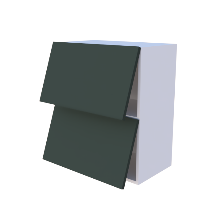 Meuble haut abattant 2 portes - Larg. 60cm - Haut. 70cm