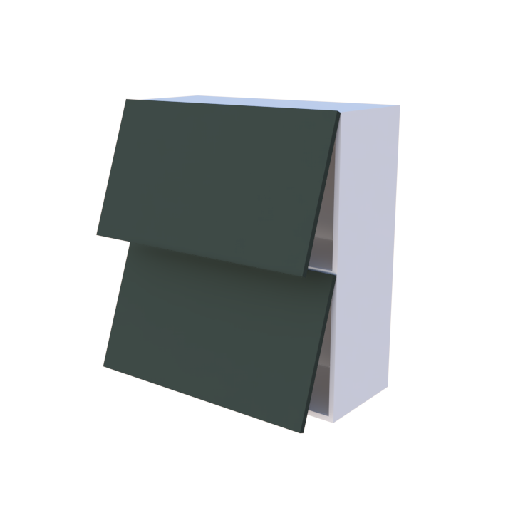 Meuble haut abattant 2 portes - Larg. 80cm - Haut. 90cm