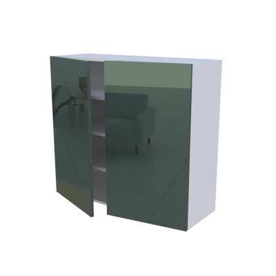 Meuble haut 2 portes - Larg. 100cm - Haut. 90cm